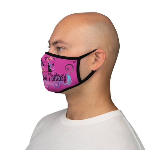 Image of Fitted Custom Polyester Face Mask