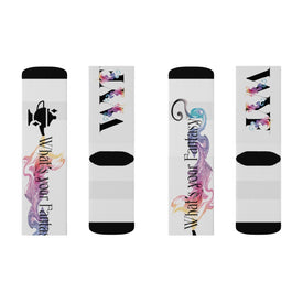 Sublimation Custom Art Socks ( 3 sizes )