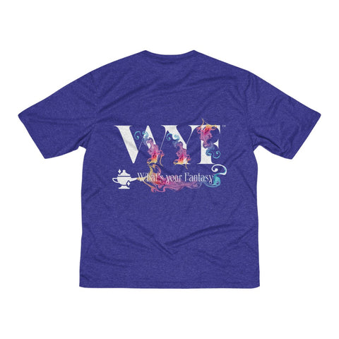 Image of Men's Great Quality Printed Heather Short Sleeve Dri-Fit T-shirt