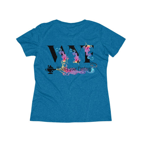 Image of Women's Short Sleeve Heather Wicking Tee - Best Great Quality T-shirts