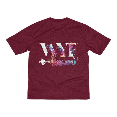 Image of Men's Great Quality Printed Heather Short Sleeve Dri-Fit T-shirt