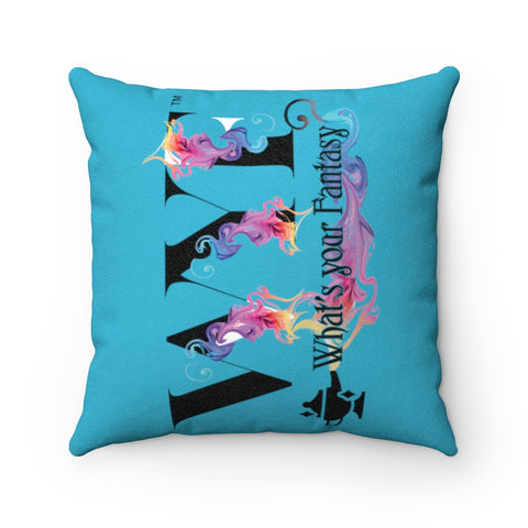 Image of Faux Suede Custom Art Square Pillow includes Cover ( 4 sizes )