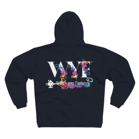 Image of Unisex Great Quality Long Sleeve Hooded Zip Sweatshirt