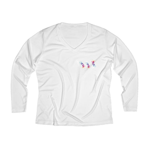 Image of Women's Long Sleeve Performance V-neck Tee