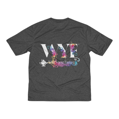 Image of Men's Great Quality Printed Heather Short Sleeve Dri-Fit T-shirt