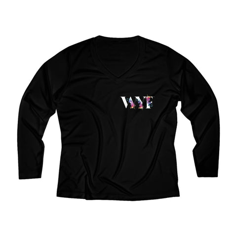 Image of Women's Long Sleeve Performance V-neck Tee