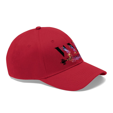 Image of Unisex Twill Ball Cap Hat - beautifully Embroidered