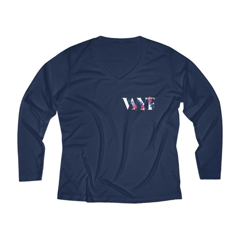 Image of Women's Long Sleeve Performance V-neck Tee