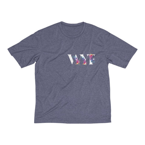 Image of Men's Great Quality Printed Heather Short Sleeve Dri-Fit T-shirt