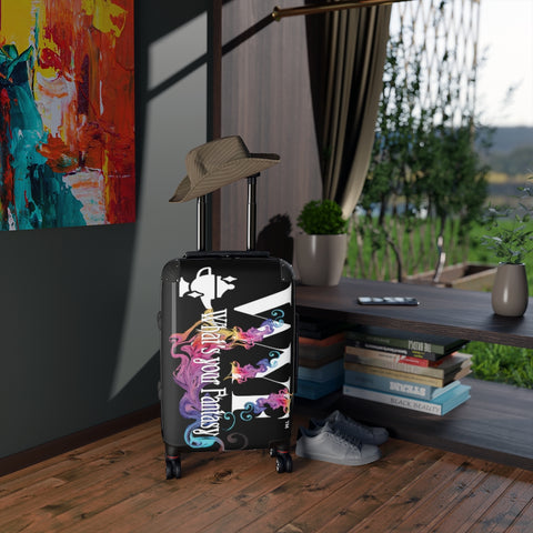 Image of Custom Art Cabin Suitcase