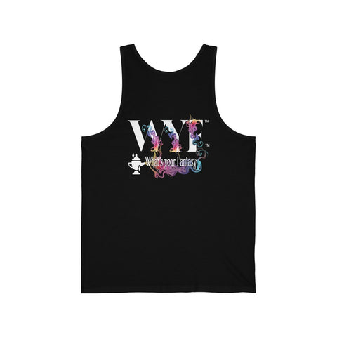 Image of Unisex(male/female)Custom Art Jersey Tank - Super soft - white letters