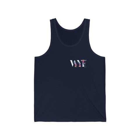 Image of Unisex(male/female)Custom Art Jersey Tank - Super soft - white letters
