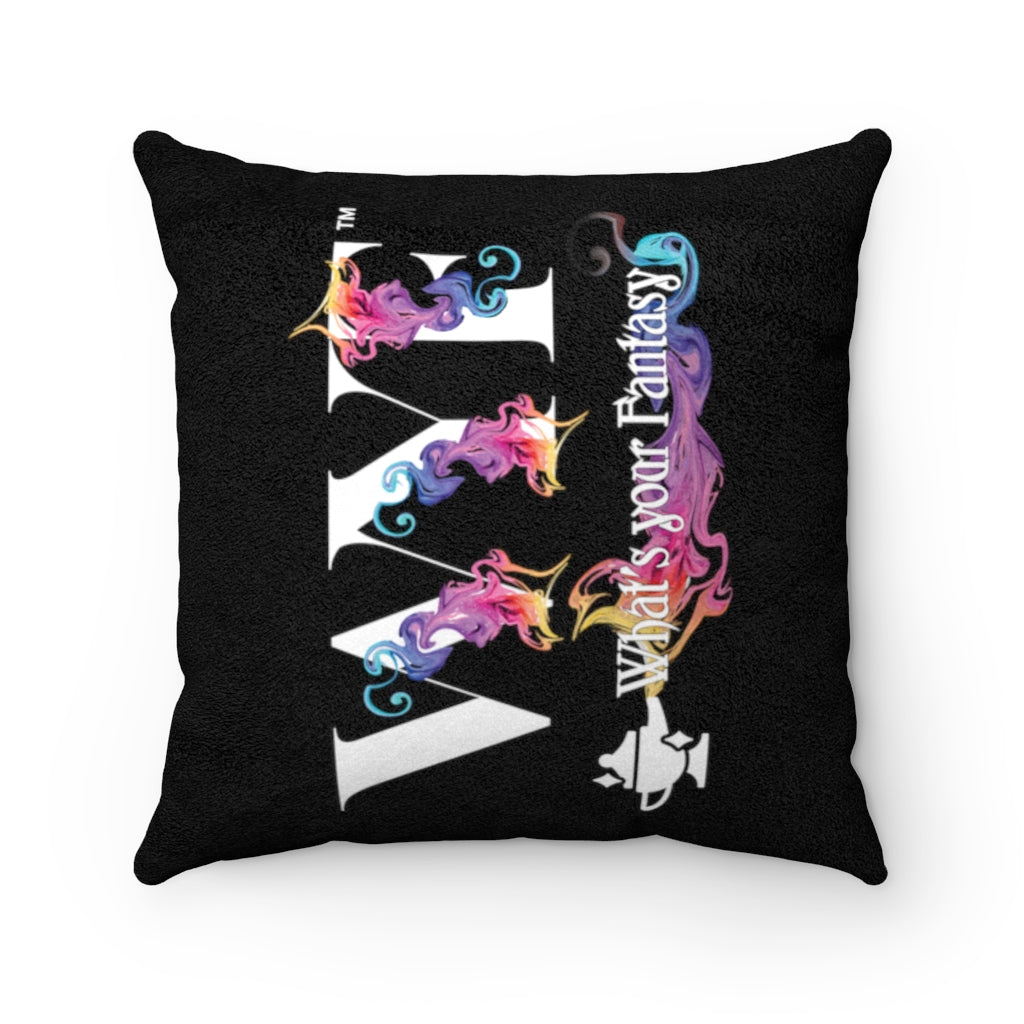 Faux Suede Custom Art Square Pillow includes Cover ( 4 sizes )