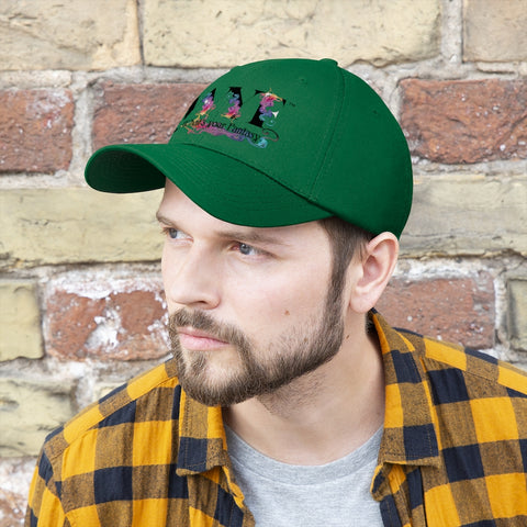 Image of Unisex Twill Ball Cap Hat - beautifully Embroidered