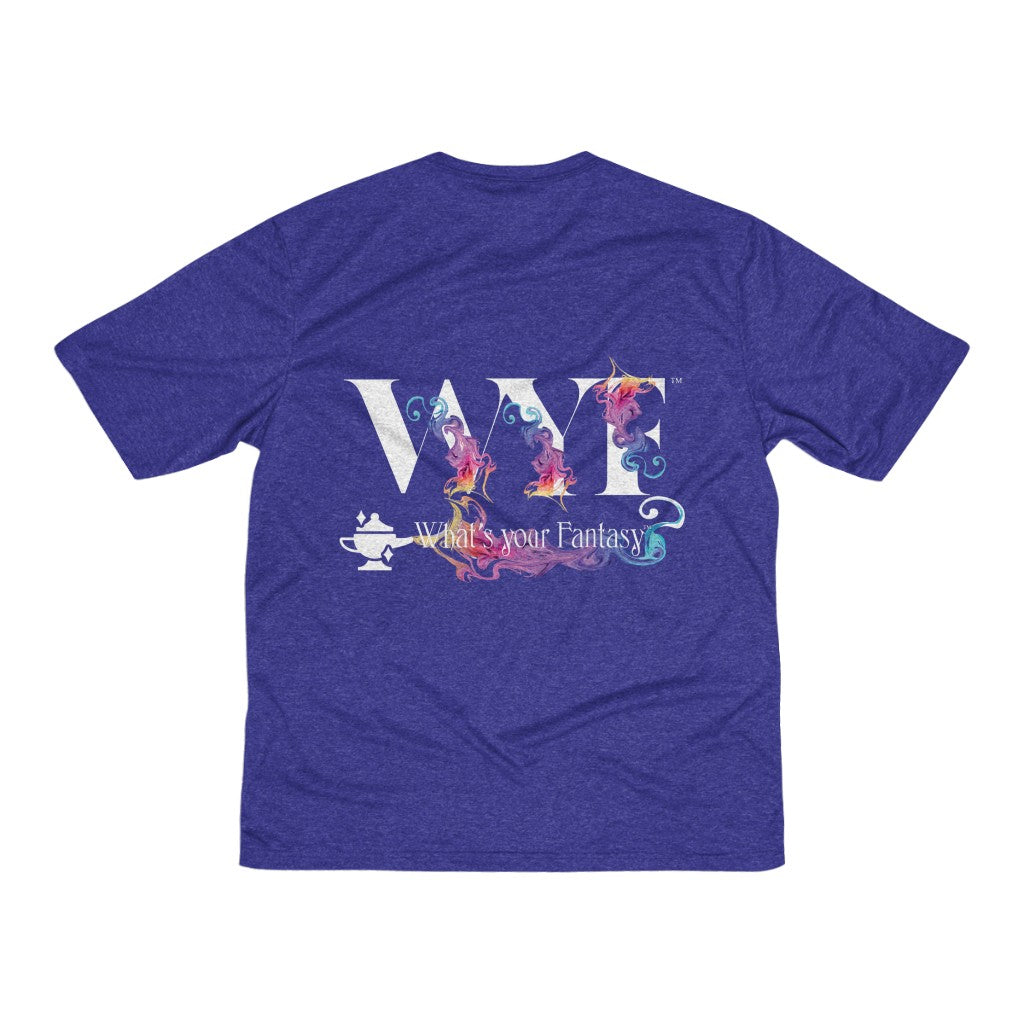 Men's Great Quality Printed Heather Short Sleeve Dri-Fit T-shirt