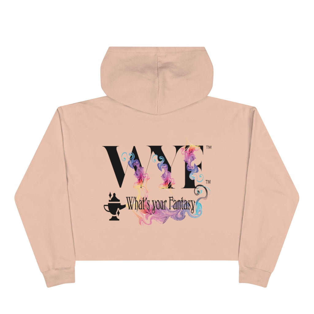 Women's College soft Custom Art Crop Hoodie