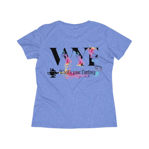 Image of Women's Short Sleeve Heather Wicking Tee - Best Great Quality T-shirts