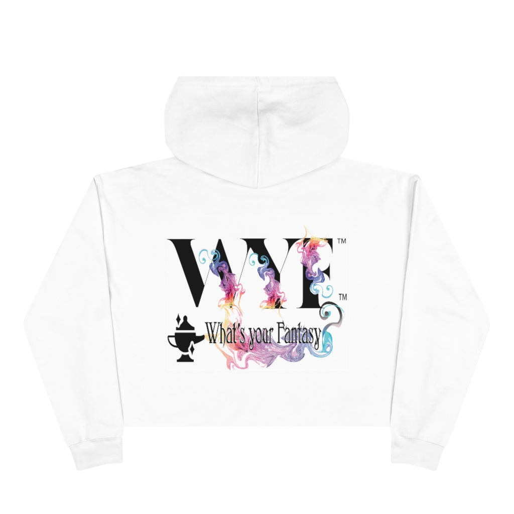 Women's College soft Custom Art Crop Hoodie