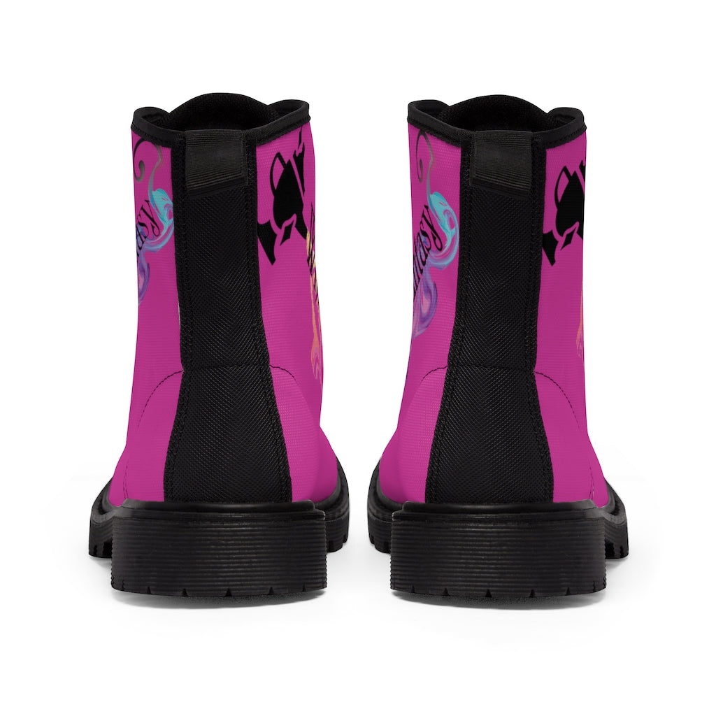 Women's Custom Art Canvas Boots