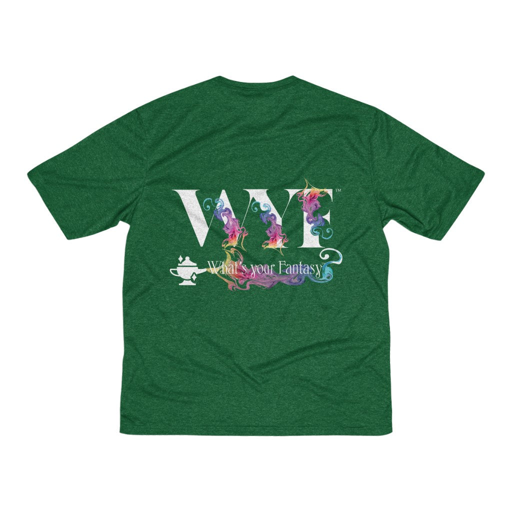 Men's Great Quality Printed Heather Short Sleeve Dri-Fit T-shirt