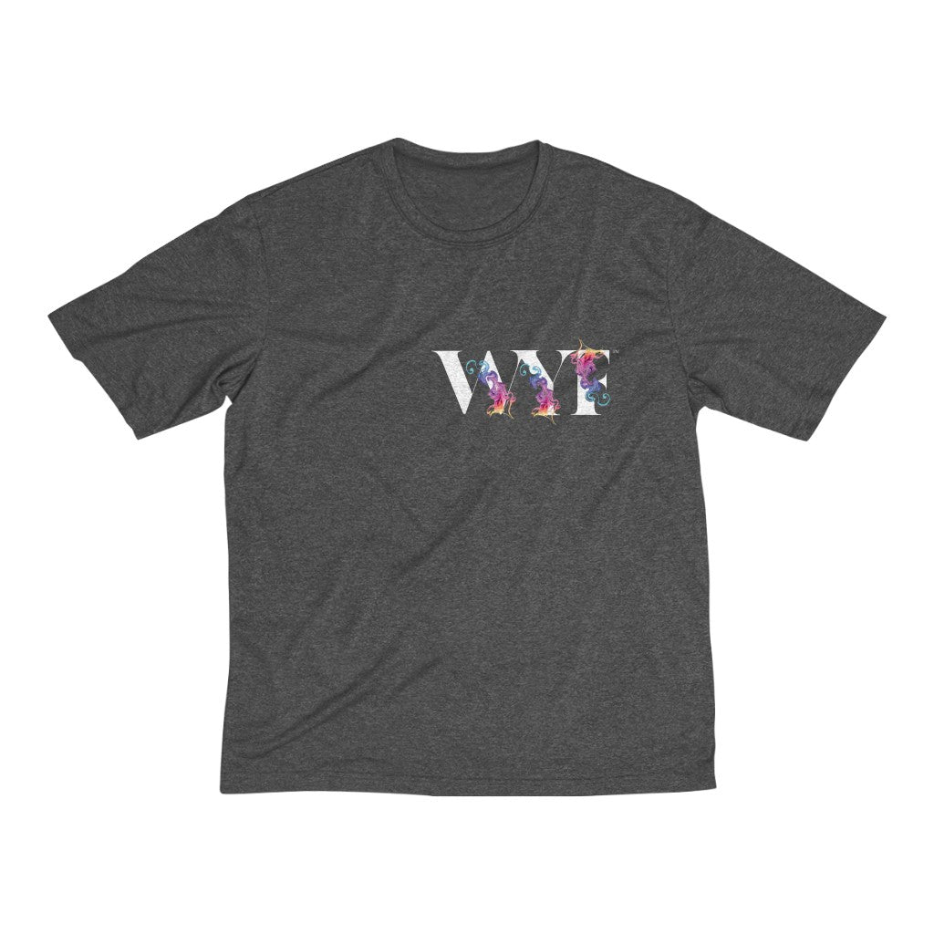 Men's Great Quality Printed Heather Short Sleeve Dri-Fit T-shirt