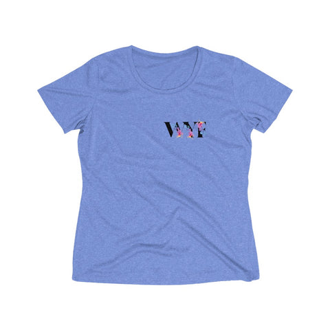 Image of Women's Short Sleeve Heather Wicking Tee - Best Great Quality T-shirts