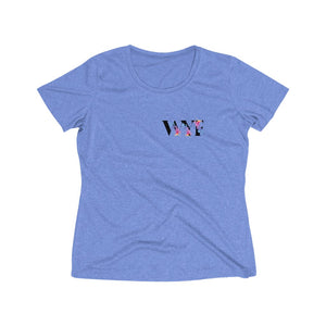 Women's Short Sleeve Heather Wicking Tee - Best Great Quality T-shirts