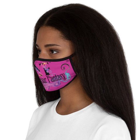 Image of Fitted Custom Polyester Face Mask