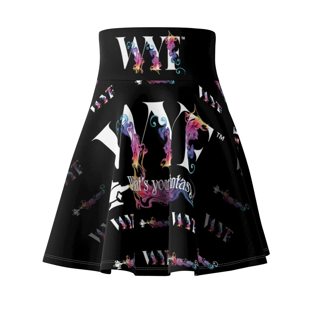 Women's Custom Art Wall Skater Skirt
