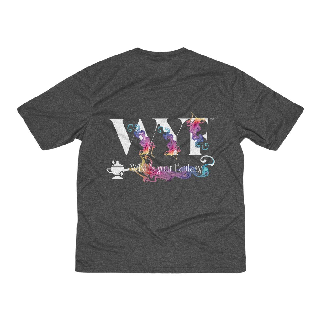 Men's Great Quality Printed Heather Short Sleeve Dri-Fit T-shirt