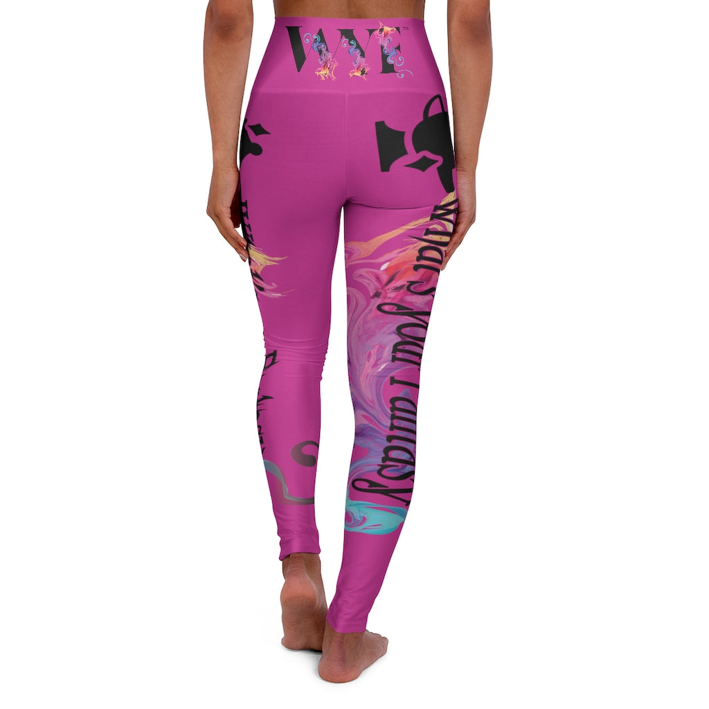 High Waisted Custom Art Yoga Leggings