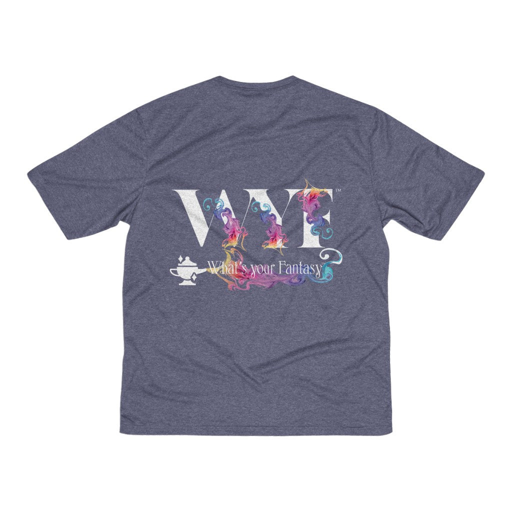 Men's Great Quality Printed Heather Short Sleeve Dri-Fit T-shirt