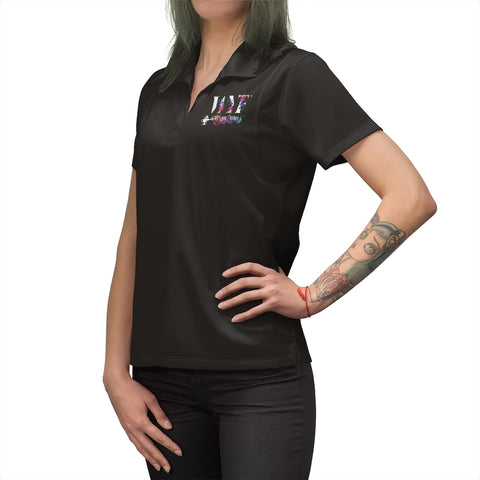 Image of Women's Polo Shirt- beautifully Embroidered