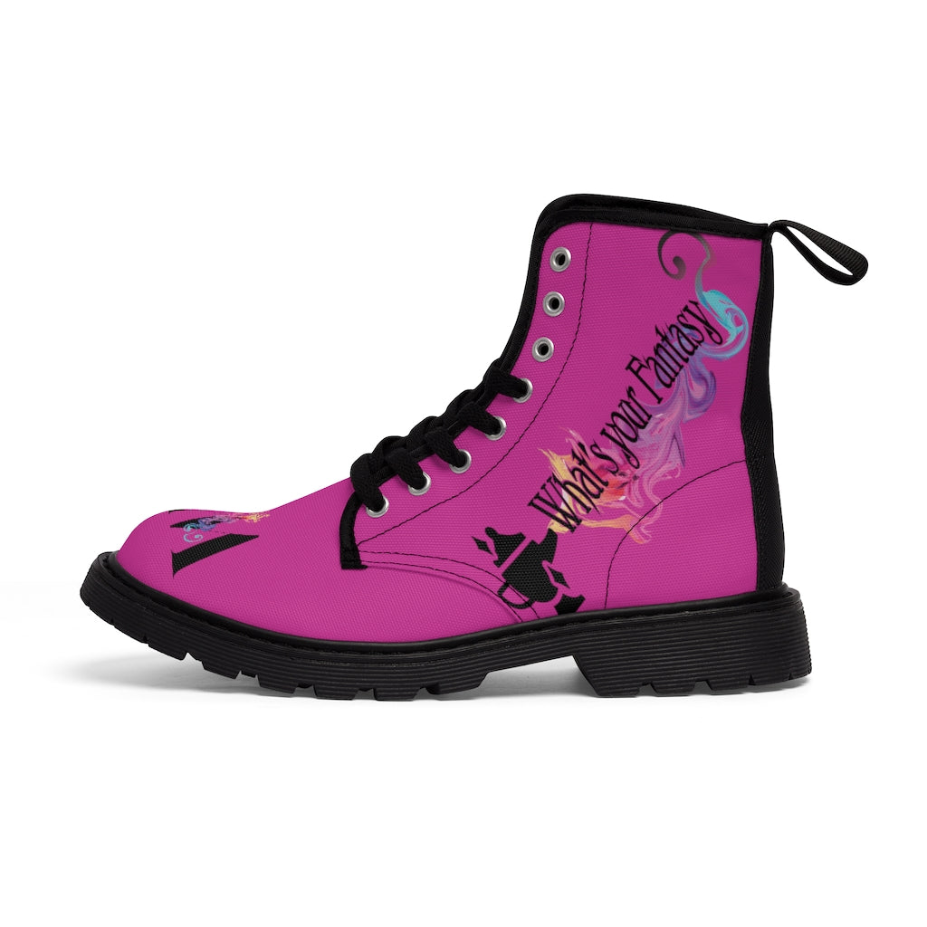 Women's Custom Art Canvas Boots