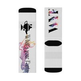 Sublimation Custom Art Socks ( 3 sizes )