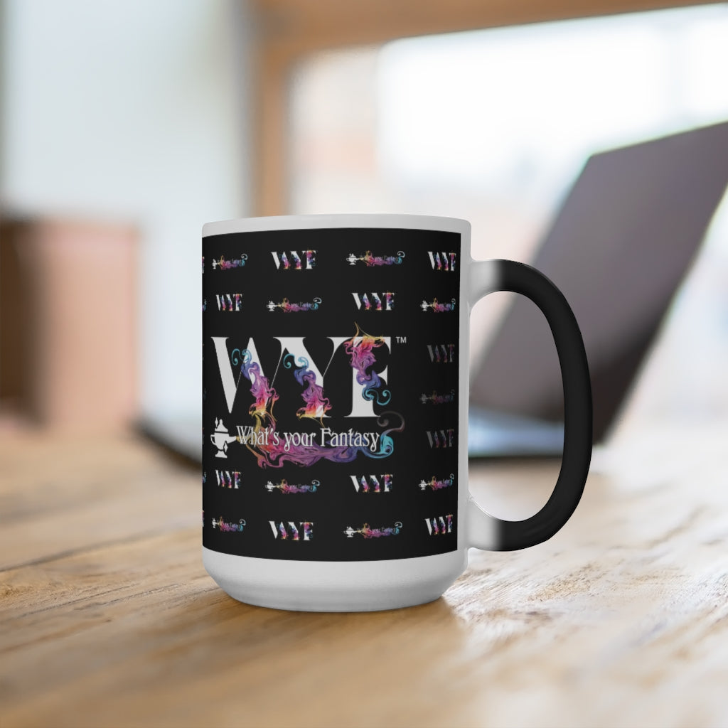 Color Changing Custom Art wall Mug ( 2 sizes )