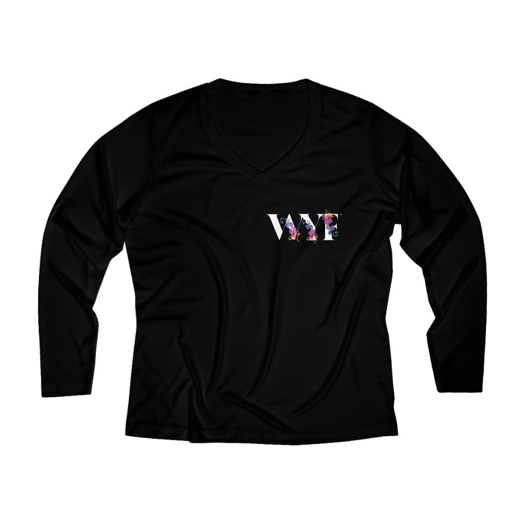 Women's Long Sleeve Performance V-neck Tee