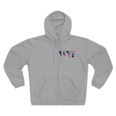 Image of Unisex Great Quality Long Sleeve Hooded Zip Sweatshirt Online