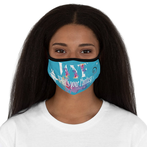 Image of Fitted Polyester Face Mask