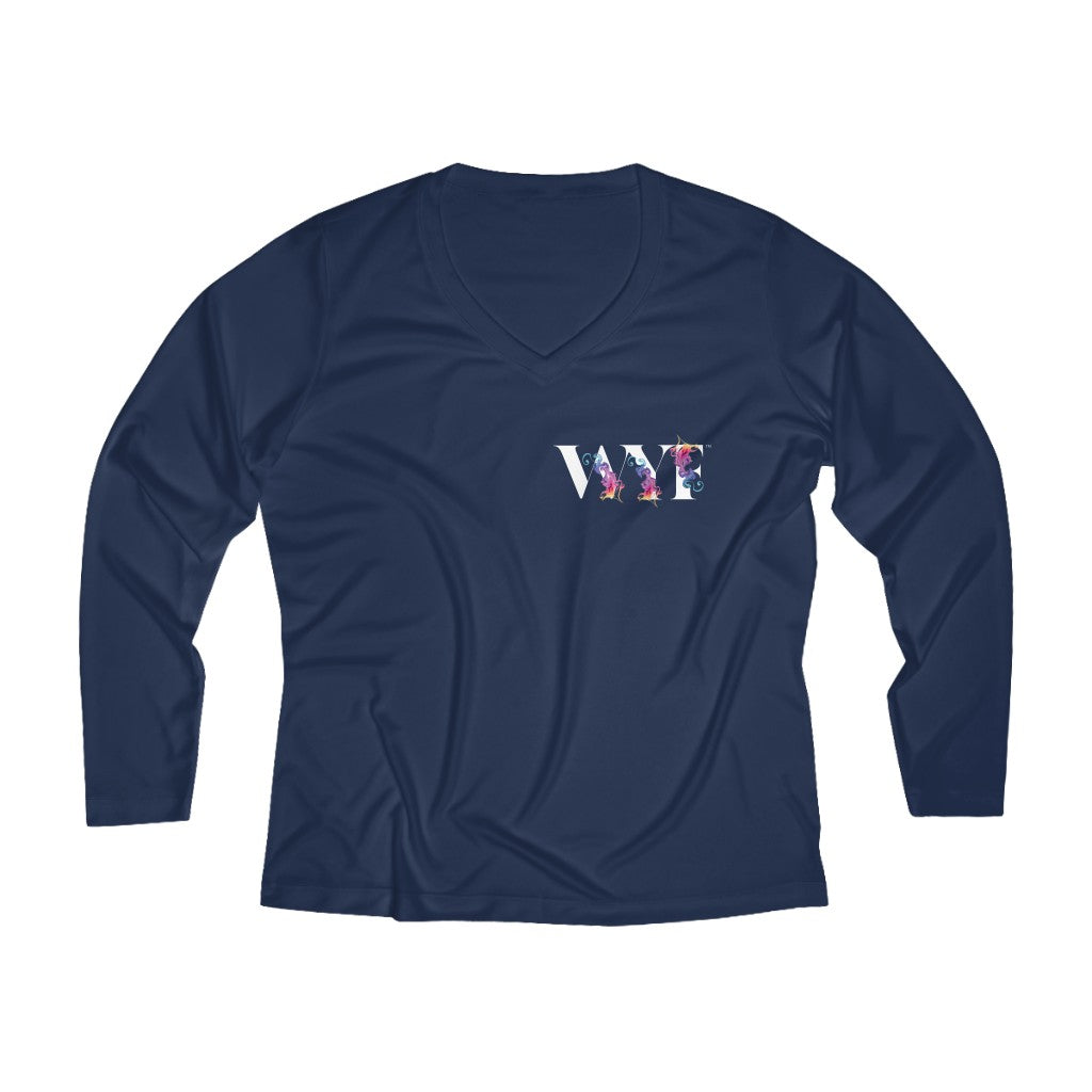 Women's Long Sleeve Performance V-neck Tee
