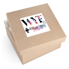 Square Sticker (EU)- Double