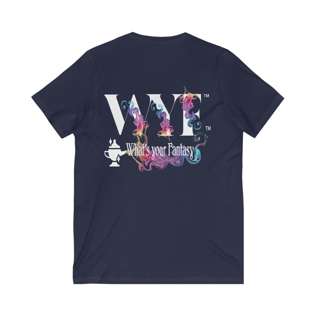 Unisex(men&women) Jersey Short Sleeve V-Neck Custom Art Tee