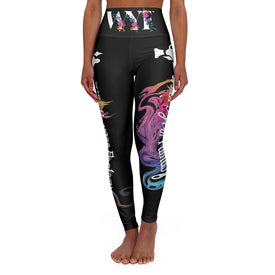 High Waisted Custom Art Yoga Leggings