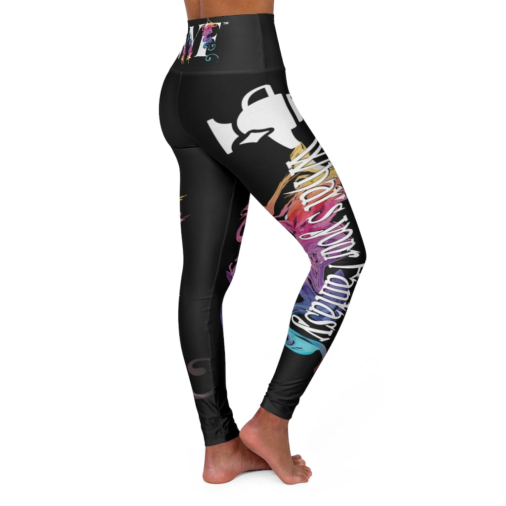 High Waisted Custom Art Yoga Leggings